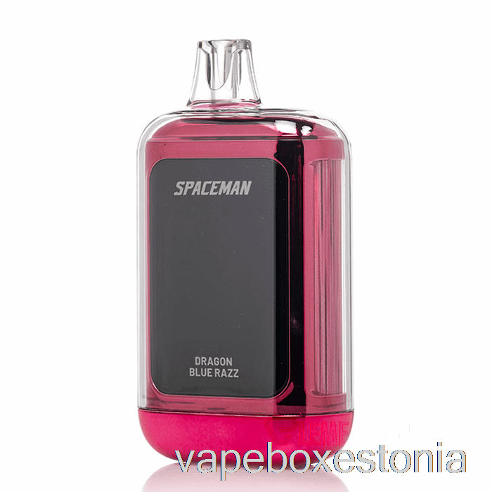 Vape Box Estonia Spaceman Curve 18k ühekordne Dragon Blue Razz